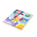 Fisher-Price HXY42 puzzle Rama puzzli 42 szt. Przestrzeń kosmiczna