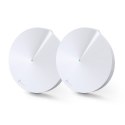 TP-Link Deco M5 (2-Pack) Dual-band (2.4 GHz/5 GHz) Wi-Fi 5 (802.11ac) Biały Wewnętrzne