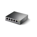 TP-Link TL-SG1005P Nie zarządzany Gigabit Ethernet (10/100/1000) Obsługa PoE Czarny