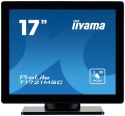 IIYAMA Monitor T1721MSC-B2 17IN PCAP/1280X1024 250CD/M 1000:1 5MS