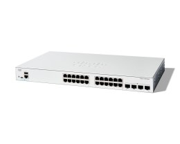 Cisco Cisco C1300-24T-4G łącza sieciowe Zarządzany L2/L3 Gigabit Ethernet (10/100/1000) Biały