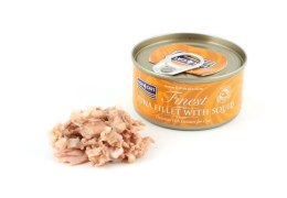 FISH4DOGS Fish4Cats Finest filet Tuńczyk z Kałamarnicami 70g