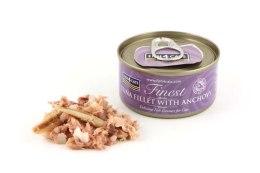 FISH4DOGS Fish4Cats Finest filet z Tuńczyka z Anchois 70g