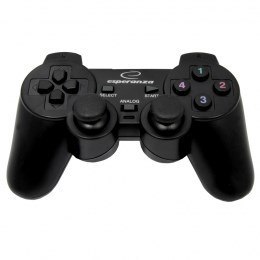 Esperanza Gamepad Esperanza EG106 (PC, PS2, PS3; kolor czarny)