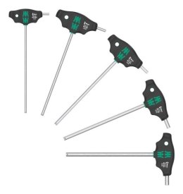 WERA Zestaw wkrętaków profil HEX PLUS W 454/5 HF SHK SET 1, 5cz.