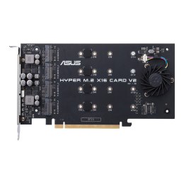 ASUS Kontroler ASUS Hyper M.2 PCIe 3.0 x16, 4x M.2 NVMe (2242/2260/2280/22110) GEN 3