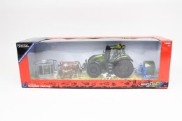 TOMY TOMY Britains Metalic Green Valtra zestaw 43323