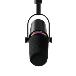 SHURE Shure MV7+-K-BNDL - Mikrofon lektorski/wokalny ze złączem XLR/USB-C Czarny + statyw biurkowy GATOR