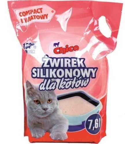 Chico Żwirek silikonowy 7,6l - compact kwiatowy