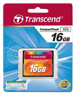 Transcend KOMPAKTOWA PAMIĘĆ FLASH 16GB 133X TS16GCF133 TRANSCEND