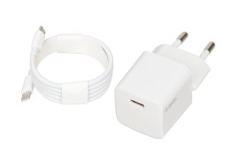 IBOX ŁADOWARKA SIECIOWA I-BOX C-38 PD30W USB-C, KABEL