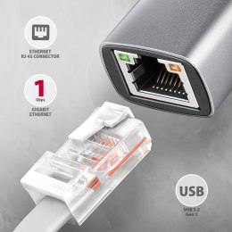 AXAGON Axagon ADE-TXPD stacja dokująca Przewodowa USB 3.2 Gen 1 (3.1 Gen 1) Type-C Szary