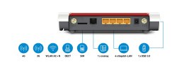 AVM FRITZ!Box 6850 LTE router bezprzewodowy Gigabit Ethernet Dual-band (2.4 GHz/5 GHz) 4G Biały