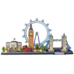 CubicFun Van der Meulen City Line London LED Puzzle 3D 107 szt. Budynki