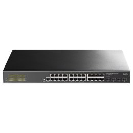 CUDY Cudy GS2024S2 łącza sieciowe Zarządzany L2/L3 Gigabit Ethernet (10/100/1000) 1U Czarny