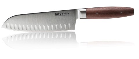 GEFU GEFU ENNO Nóż Santoku z rowkami 18 cm