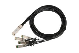 Extralink Extralink Kabel QSFP+ QSFP+ DAC DAC, 40Gbps do 4x 10Gbps 3m, 30AWG