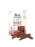 Brit Brit Jerky Beef Real Fillets - Wołowina - przysmak dla psa - 80g