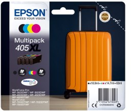 Epson Epson 405XL DURABrite Ultra nabój z tuszem 1 szt. Oryginalny Wysoka (XL) wydajność Czarny, Cyjan, Purpurowy, Żółty