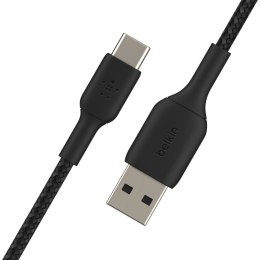 Belkin BELKIN CABLE USB C-A OPLOT 3M, CZARNY