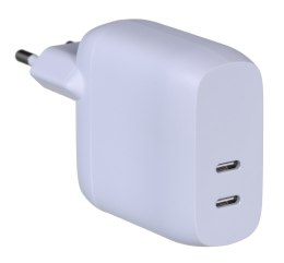 Belkin Ładowarka Belkin BoostCharge Dual USB-C PD 3.0 Wall Charger 40W White