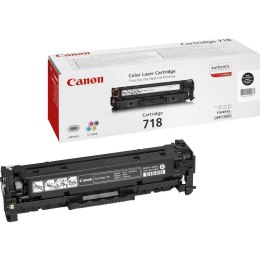 Canon Canon CRG-718 Bk kaseta z tonerem 1 szt. Oryginalny Czarny