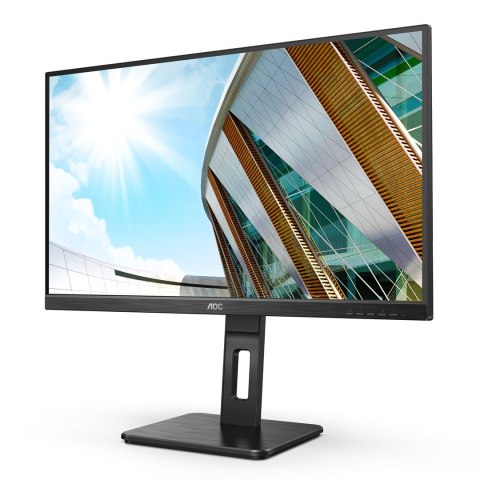 AOC MONITOR AOC LED 27" U27P2CA 68.6 cm (27") 3840 x 2160 pixels 4K Ultra HD LED Czarny