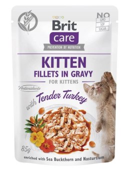 Brit BRIT Care Cat Kitten Tender Turkey Pouch - mokra karma dla kota - 85 g