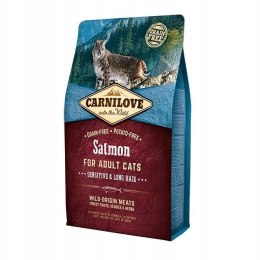 CARNILOVE CARNILOVE CAT SALMON SENSITIVE&LONG HAIR 2KG