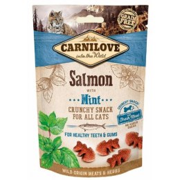 CARNILOVE CARNILOVE Crunchy Fresh Snack Salmon+Mint - przysmak dla kota - 50 g