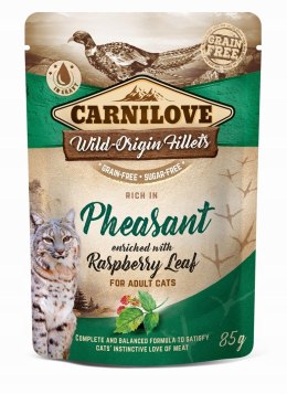 CARNILOVE Carnilove Cat Pouch Pheasant&Raspberry Leaves 85g