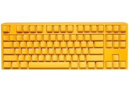 Ducky Ducky One 3 TKL klawiatura Gaming USB QWERTY Angielski Żółty