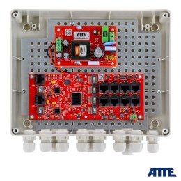 Atte SWITCH ZEWNĘTRZNY 8-PORTOWY POE DO 8 KAMER IP ATTE IP-8-20-L2