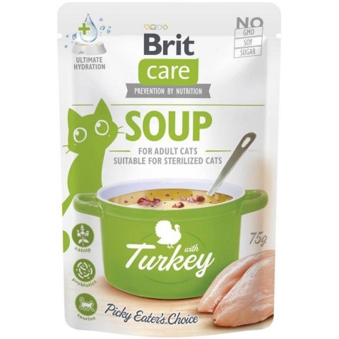 Brit Brit Care Soup with duck turkey75g cat