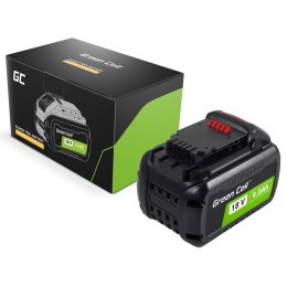 Green Cell Green Cell Akumulator DCB547 do elektronarzędzi DeWalt XR 18V 9Ah/FLEXVOLT 54V 3Ah Mocna bateria Li-Ion zamiennik DCB547 DCB548