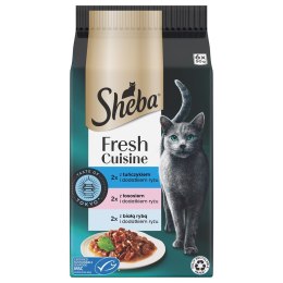 Sheba SHEBA Mini Fresh Cuisine Taste of Tokyo - mokra karma dla kota - 6x50 g