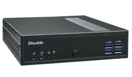 Shuttle Shuttle DL30N komputer typu barebone Wielkość PC 1.35L Czarny N100