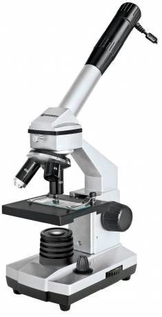 Bresser Bresser Optics JUNIOR - USB microscope - 1024x - Schwarz - Silber - Metall - LED - Windows 7 Enterprise,Windows 7 Enterprise x64