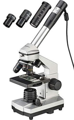 Bresser Bresser Optics JUNIOR - USB microscope - 1024x - Schwarz - Silber - Metall - LED - Windows 7 Enterprise,Windows 7 Enterprise x64