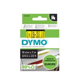 DYMO DYMO D1 - Standard Etykiety - Czarny na żółtym - 19mm x 7m