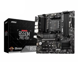 MSI MSI B550M PRO-VDH płyta główna AMD B550 Socket AM4 micro ATX