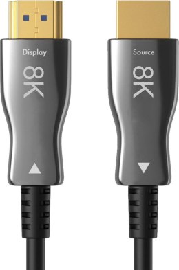 Claroc CLAROC KABEL HDMI OPTYCZNY AOC, 2.1, 8K, 10 M