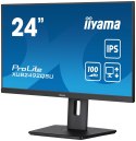 IIYAMA Iiyama ProLite XUB2492QSU-B1 monitor komputerowy 60,5 cm (23.8") 2560 x 1440 px Wide Quad HD LED Czarny