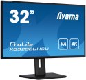 IIYAMA Iiyama ProLite XB3288UHSU-B5 monitor komputerowy 80 cm (31.5") 3840 x 2160 px 4K Ultra HD LCD Czarny