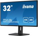 IIYAMA Iiyama ProLite XB3288UHSU-B5 monitor komputerowy 80 cm (31.5") 3840 x 2160 px 4K Ultra HD LCD Czarny