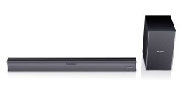 SHARP Soundbar Sharp HT-SBW182 2.1 Slim Soundbar HDMI, Optical, Bluetooth, 160 W, 74 cm with Wireless Subwoofer