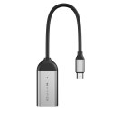 Hyperice HYPER HD-H8K USB Type-C HDMI Stal nierdzewna