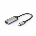 Hyperice HYPER HD425A adapter kablowy USB Type-C HDMI Stal nierdzewna