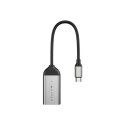 Hyperice HYPER HD-H8K USB Type-C HDMI Stal nierdzewna