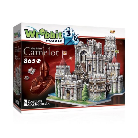 WREBBIT 3D Wrebbit Puzzle 3D 865 el King Arthurs Camelot